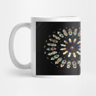 Rose Window at York Minster. Mug